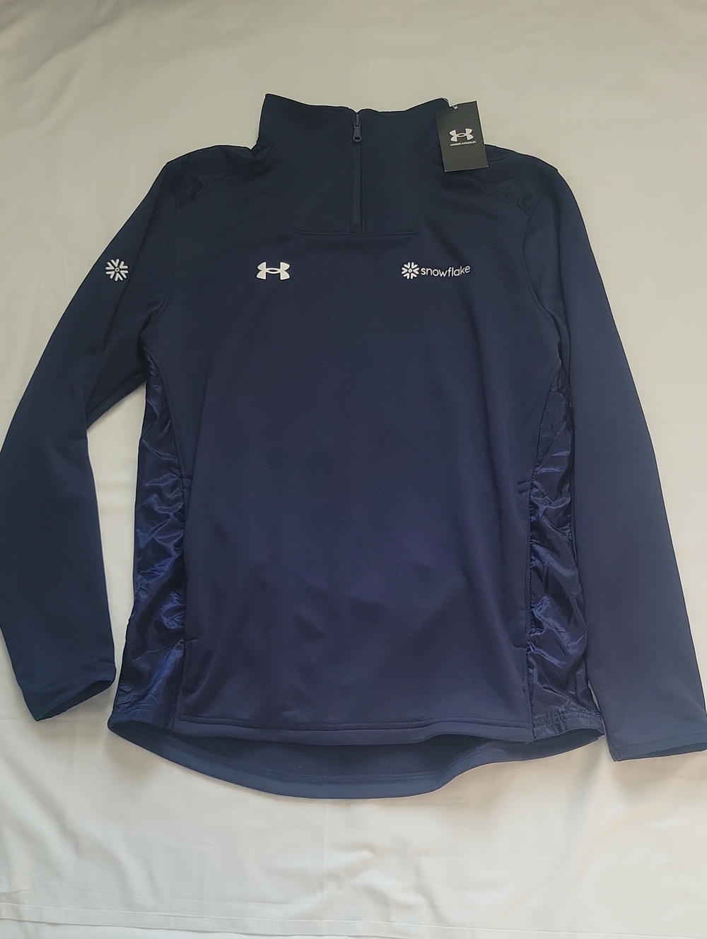 Under Armour Men's Navy Quarter-Zip Pullover Jacket